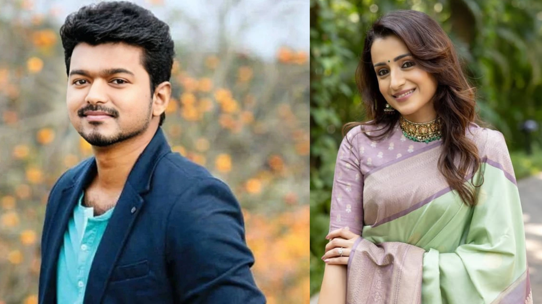Joseph Vijay and Trisha Krishnan